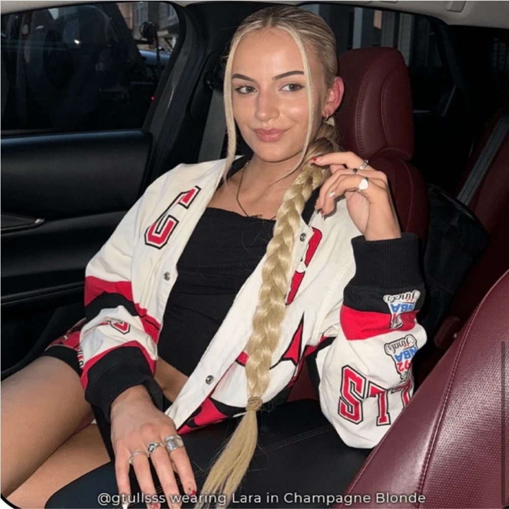LARA Light Blonde Hair Extensions